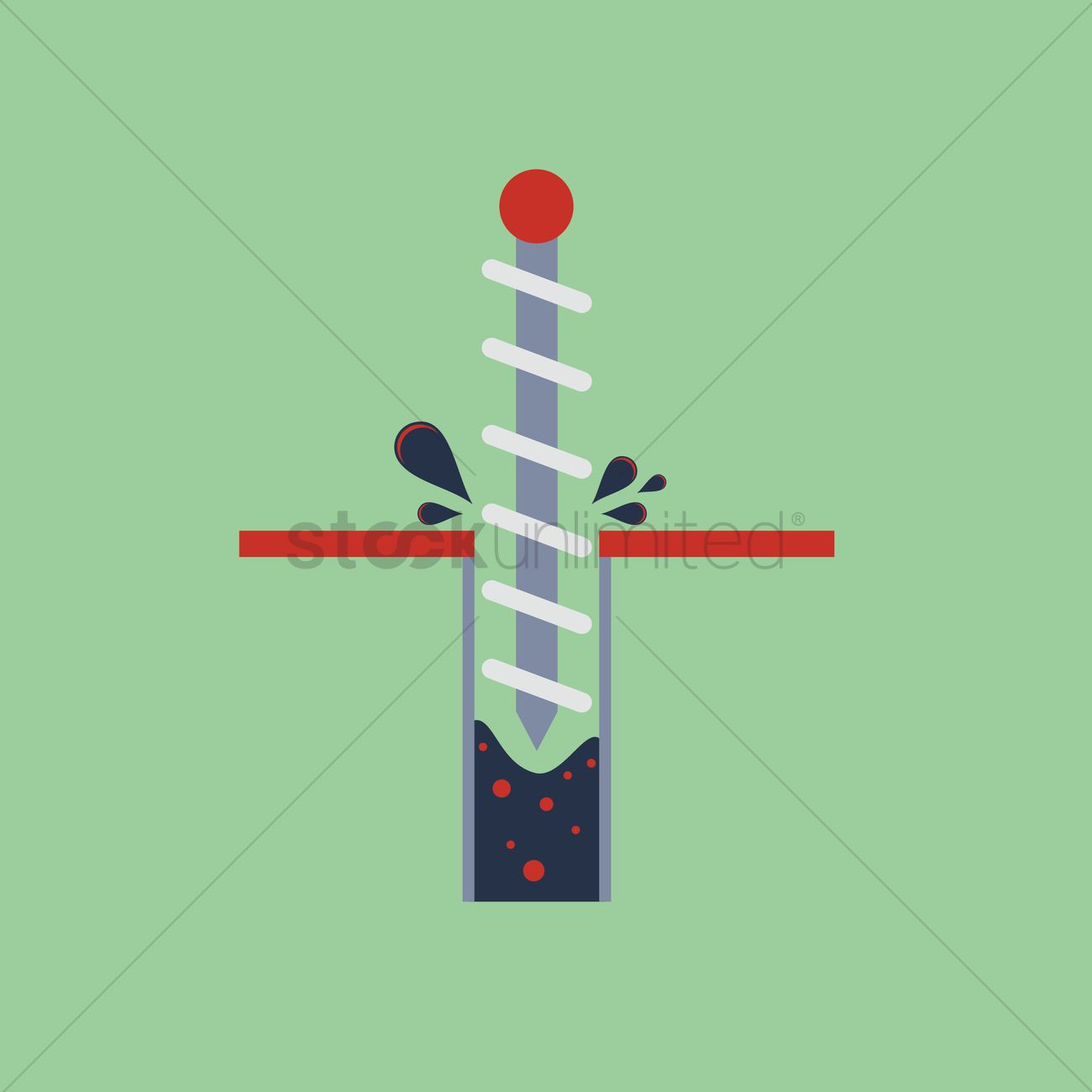 1300x1300 Oil Well Drilling Vector Image