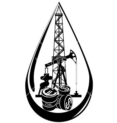 380x400 The Oil Business Vector