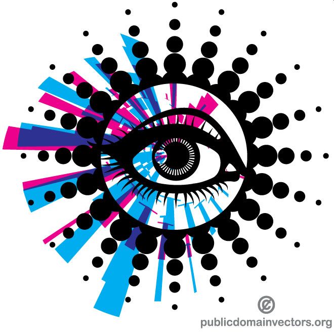 660x660 Ojo Abstracto Vector Graphics In Abstract, Vector