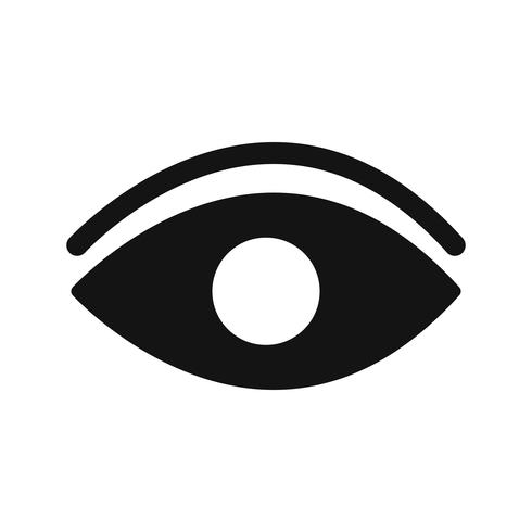 490x490 Vector Eye Icon