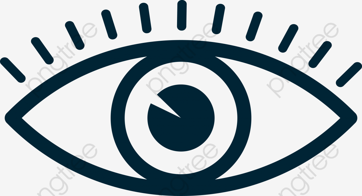 1200x649 Grandes Ojos Vector Icono, Ojo Simple Trazo, Rasgos Faciales, Ojo