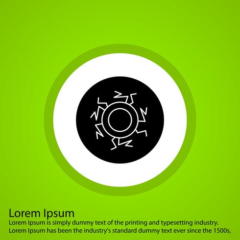 490x490 Icono De Vector Ojo Sangre