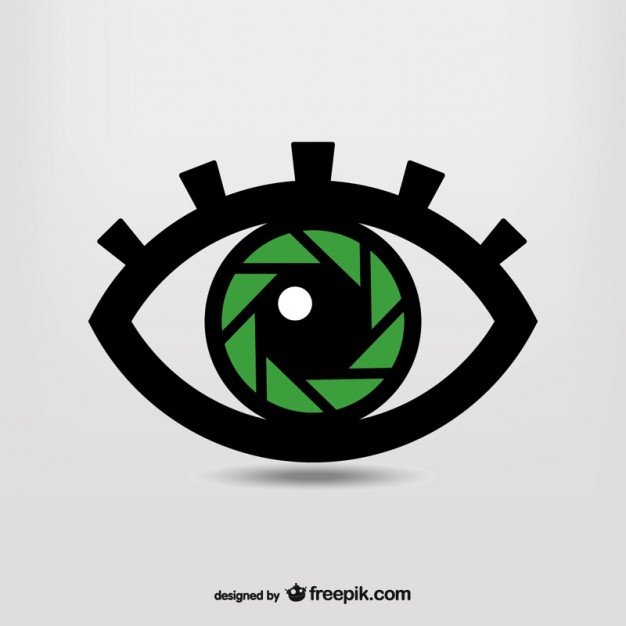 626x626 Logo De Ojo Con Obturador Descargar Vectores Gratis