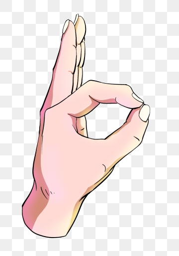 360x514 Ok Hand Png, Vector, And Clipart With Transparent Background