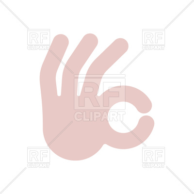 400x400 Okay Hand Gesture