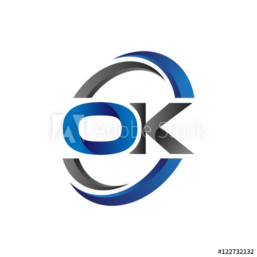Simple Modern Initial Logo Vector Circle Swoosh Ok 500x500 Simple Modern Initial Logo Vector Circle Swoosh Ok