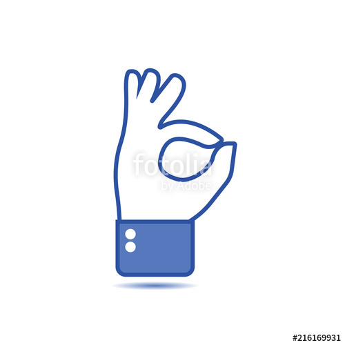 Hand Gesture With Ok Sign, Okay Sign Social Icon Hand Gesture 500x500 Hand Gesture With Ok Sign, Okay Sign Social Icon Hand Gesture