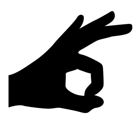 Ok Sign Vector 490x490 Ok Sign Vector