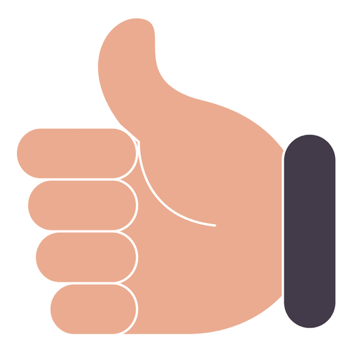 Hand Ok Thumbs Up With White Stroke 512x512 Hand Ok Thumbs Up With White Stroke