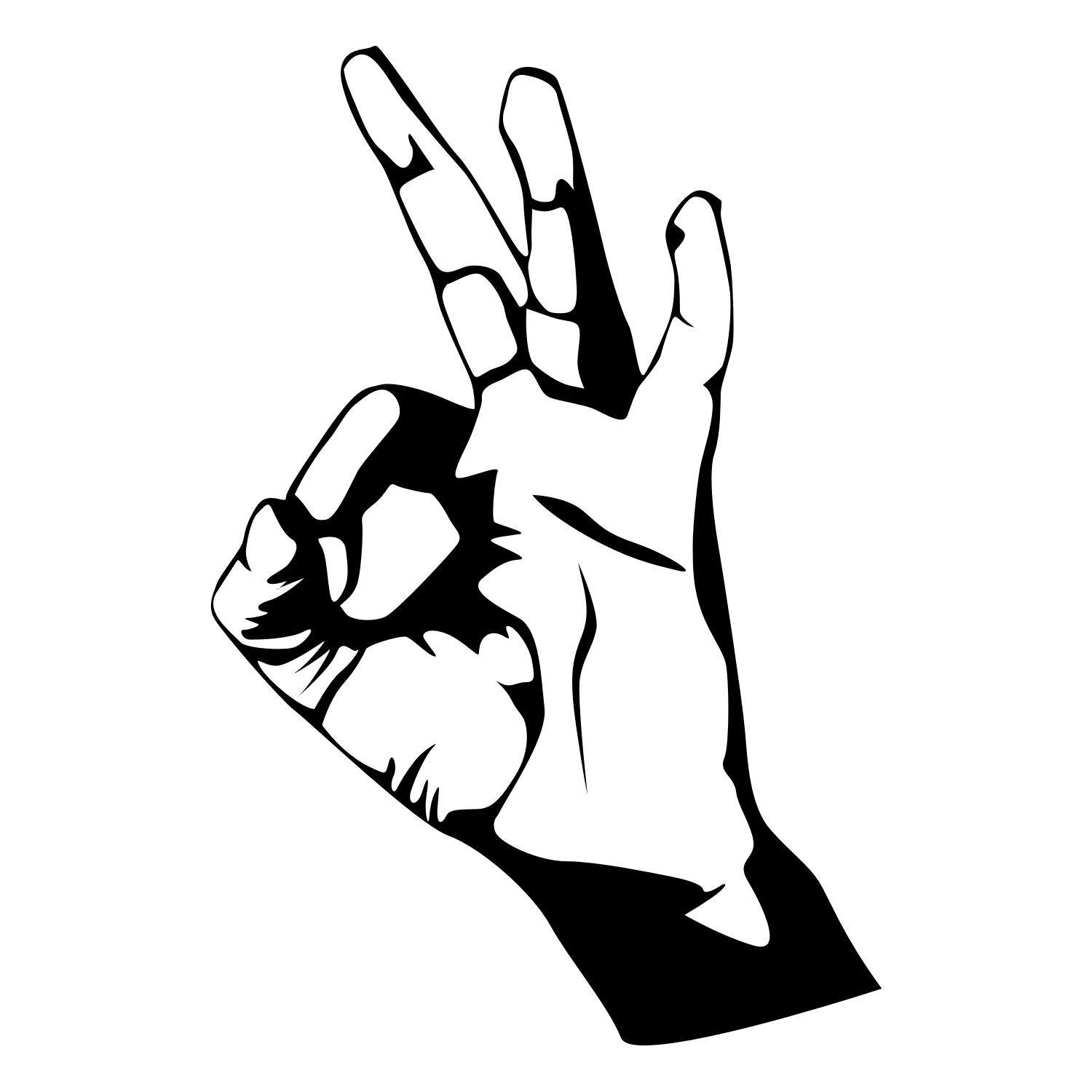 Vector For Free Use Hand Ok Vector 1500x1500 Vector For Free Use Hand Ok Vector