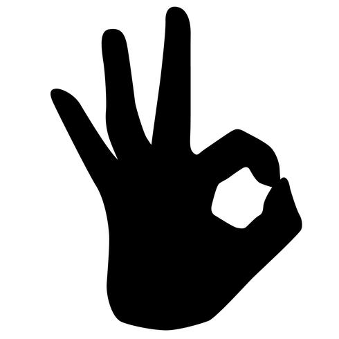 Ok Sign Vector 490x490 Ok Sign Vector