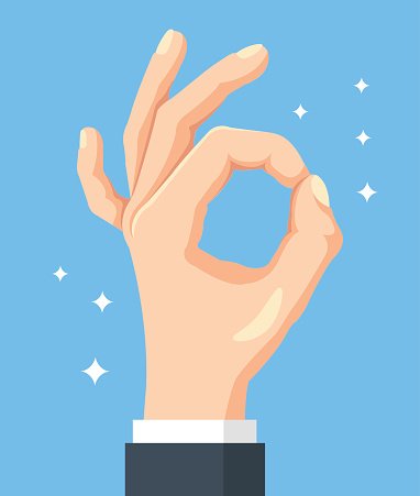 Hand Vector Flat Cartoon Illustration Premium Clipart 382x451 Hand Vector Flat Cartoon Illustration Premium Clipart