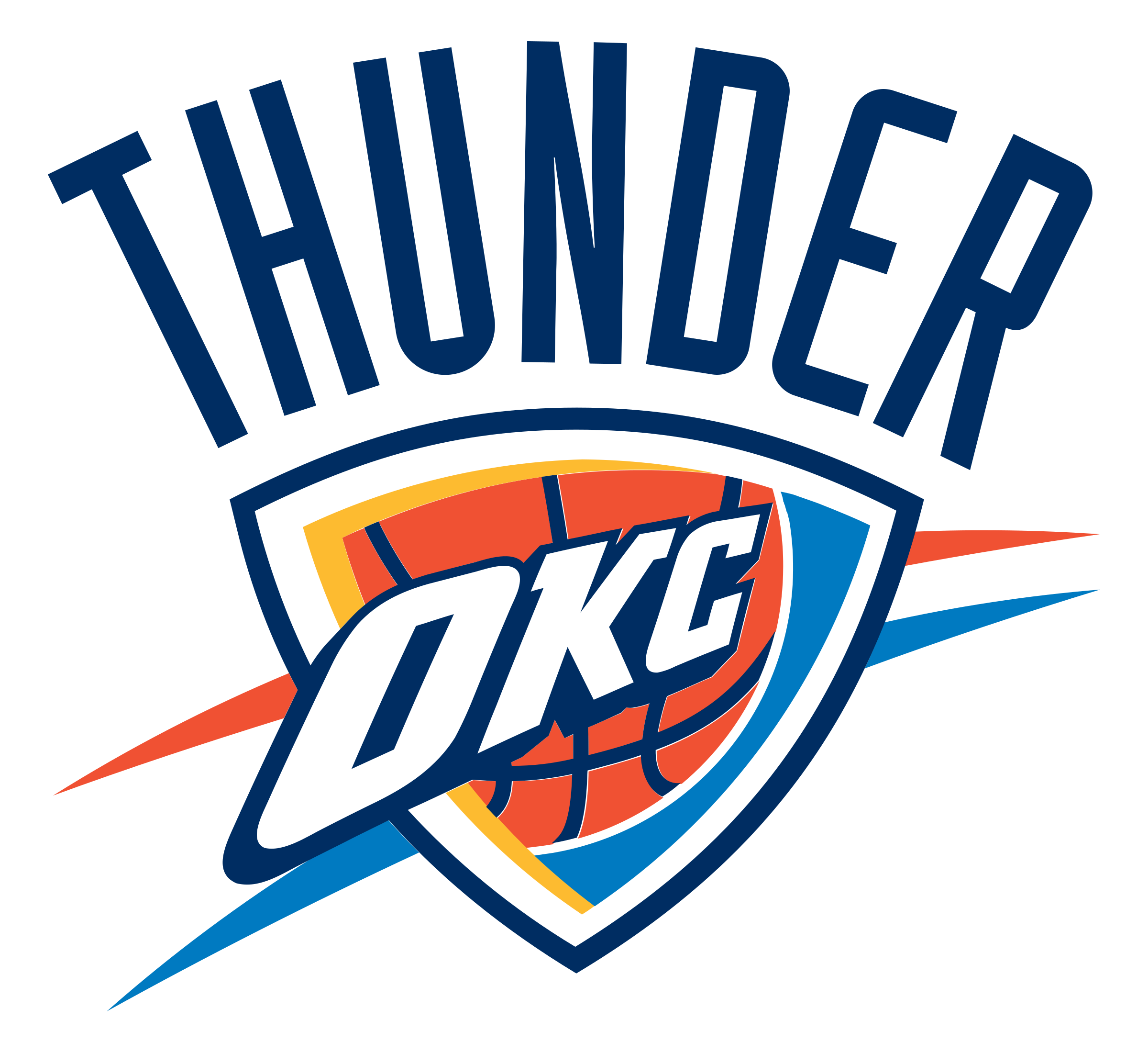 2400x2200 Oklahoma City Thunder Logo Png Transparent Vector