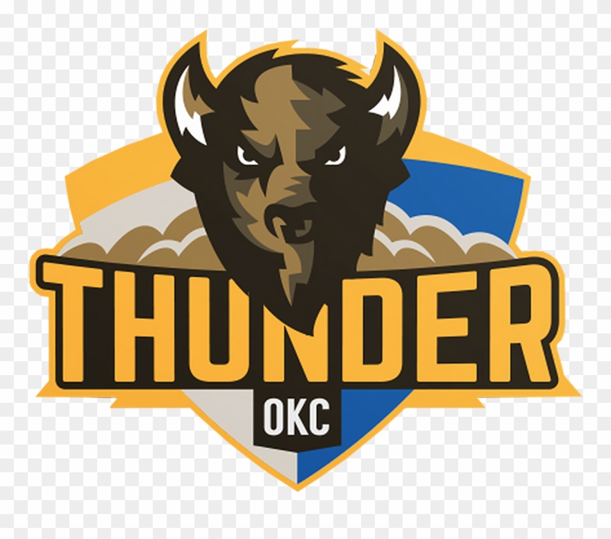 880x776 Oklahoma City Thunder Logo Png Transparent Vector Clipart