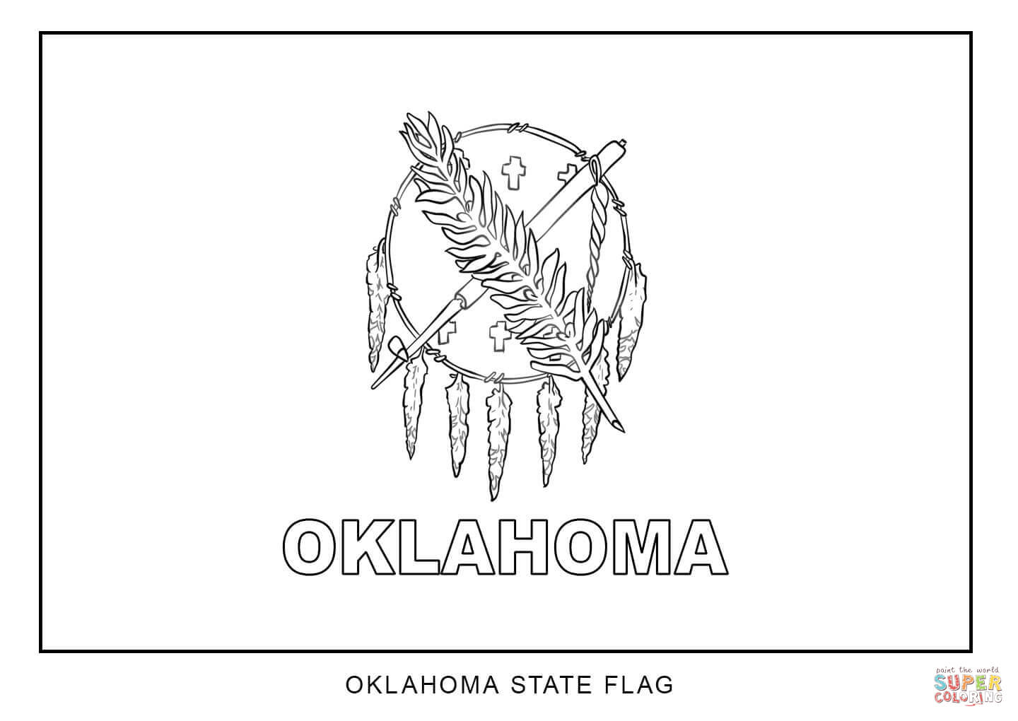 Oklahoma Flag Clipart 1440x1020 Oklahoma Flag Clipart