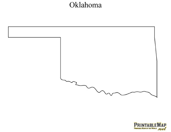 Oklahoma Outline Vector at Vectorified.com | Collection of Oklahoma ...