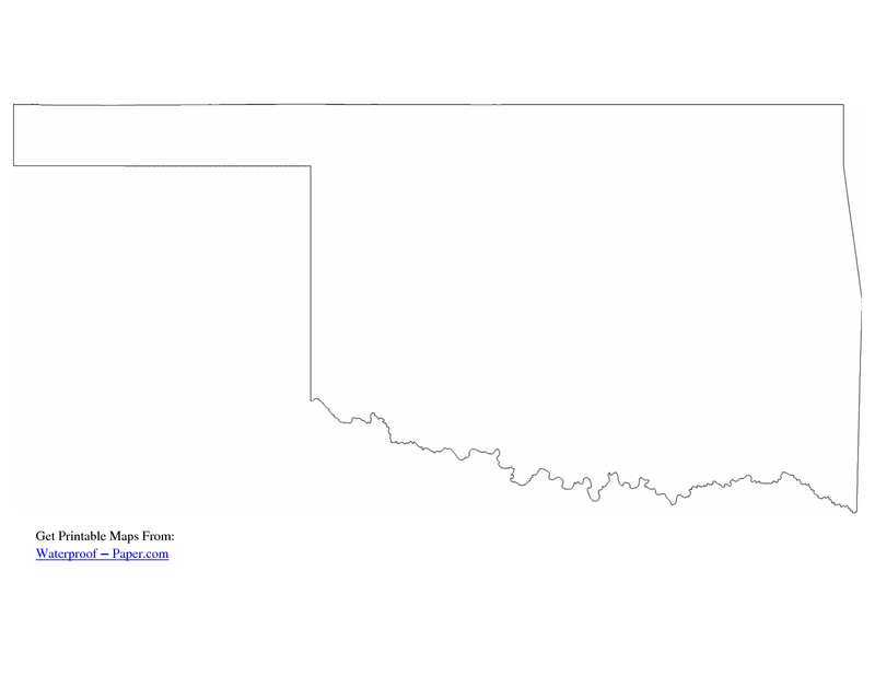 800x618 Download Free Png Oklahoma Outline Clipart Free