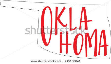 450x260 Oklahoma State Outline Clipart