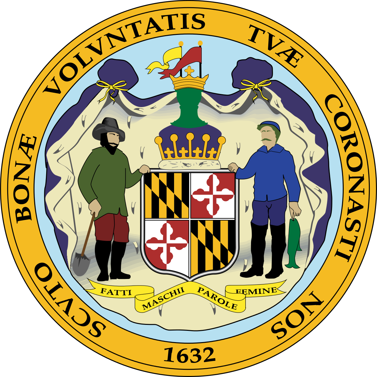 1200x1200 Seal Of Maryland