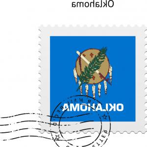 300x300 Oklahoma State Flag Shaped Heart United Cultracing