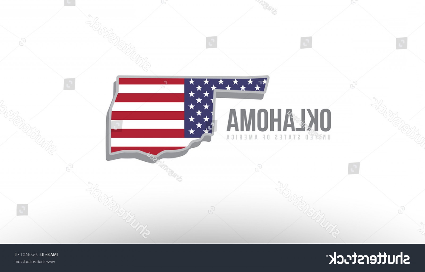 1800x1153 Vector Illustration Oklahoma County State Us Soidergi