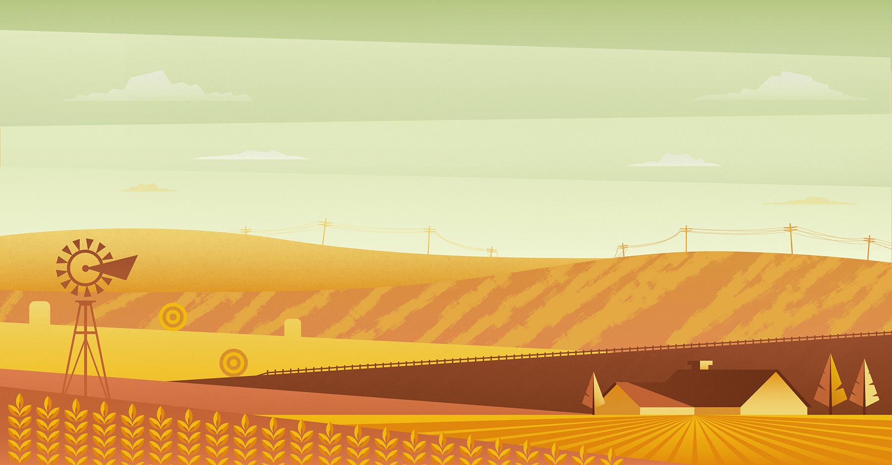 1800x938 Vote Larue Oklahoma Vector Landscape