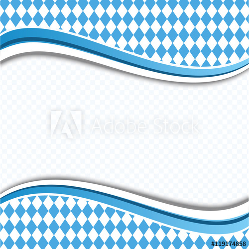 500x500 Oktoberfest Blue Rhombus Background Vector Illustration