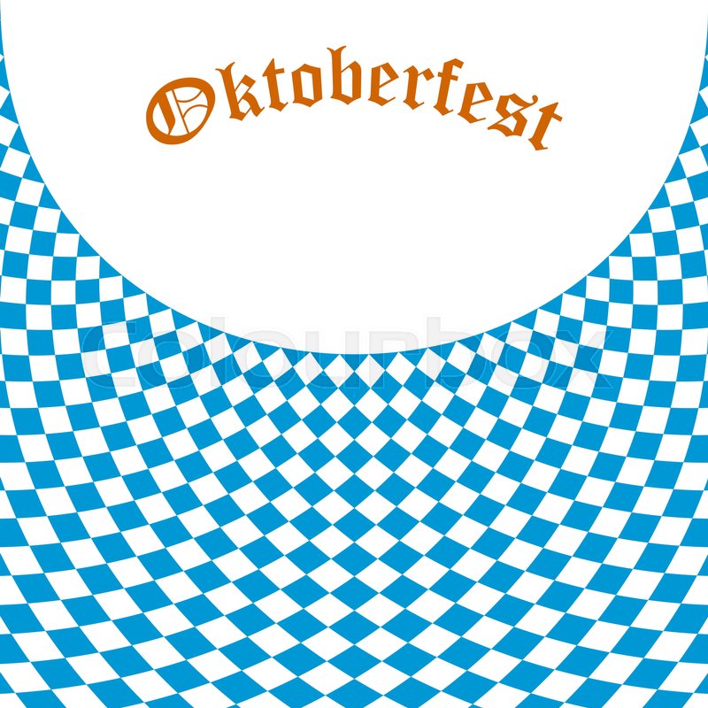 800x800 Oktoberfest Bavarian Flag Symbol Stock Vector Colourbox