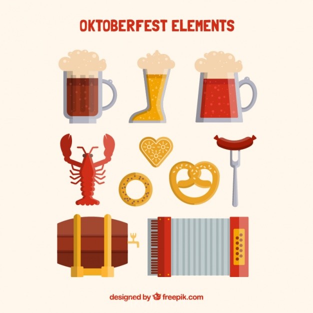 Typical Elements For The Oktoberfest Vector Free Download 626x626 Typical Elements For The Oktoberfest Vector Free Download