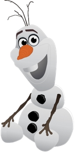148x300 Frozen Olaf Logo Vector