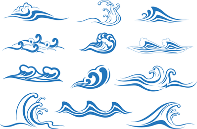 398x260 Olas Vector Png Png Image