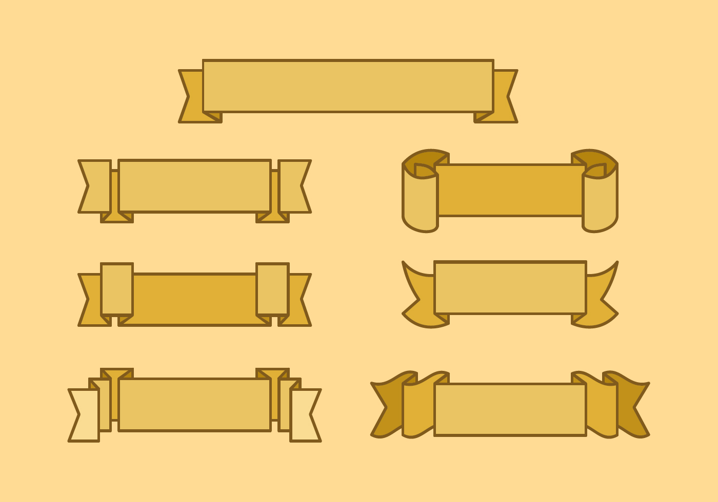 Old Banner Free Vector Art 1400x980 Old Banner Free Vector Art