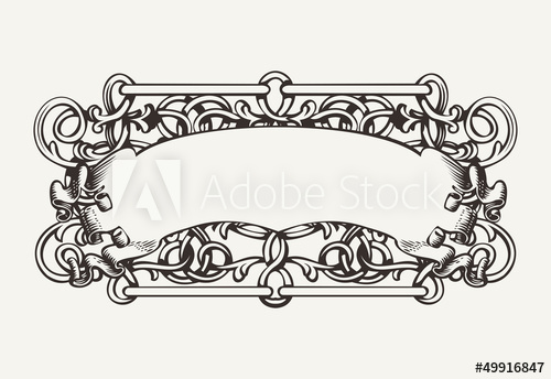 Old Banner High Ornate Background 500x344 Old Banner High Ornate Background