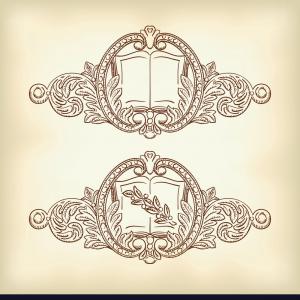 300x300 Golden Old Book Cover Vectors Hoodamathrun