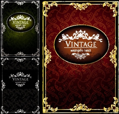 384x368 Old Fashioned Frame Free Vector Download