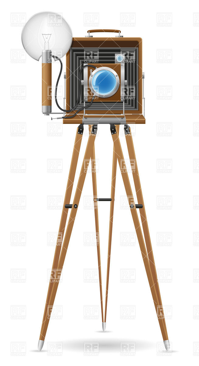 Old Photo Camera Vector Image Of Objects Konturvid 654x1200 Old Photo Camera Vector Image Of Objects Konturvid