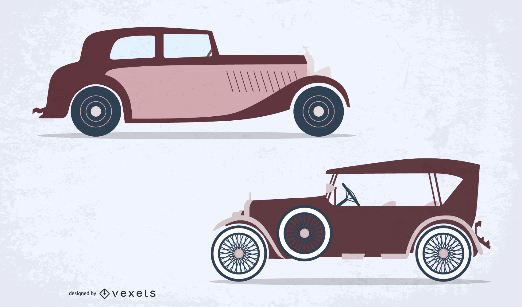 1701x1000 Old Car Vector