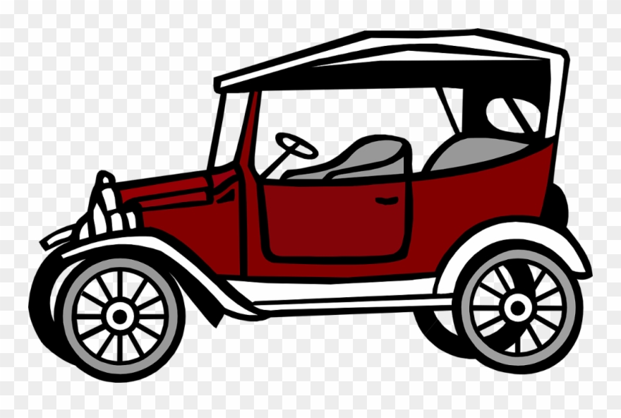 880x592 Transparent Old Car Vector Png Clipart