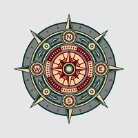 200x200 Compass Free Vector Art