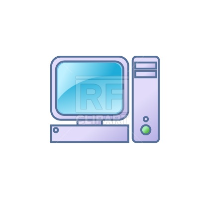 400x400 Old Computer Free Vector Image Vector Artwork Of Objects