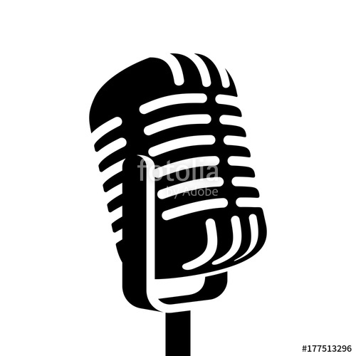 Old Fashioned Microphone Vector at Vectorified.com | Collection of Old ...