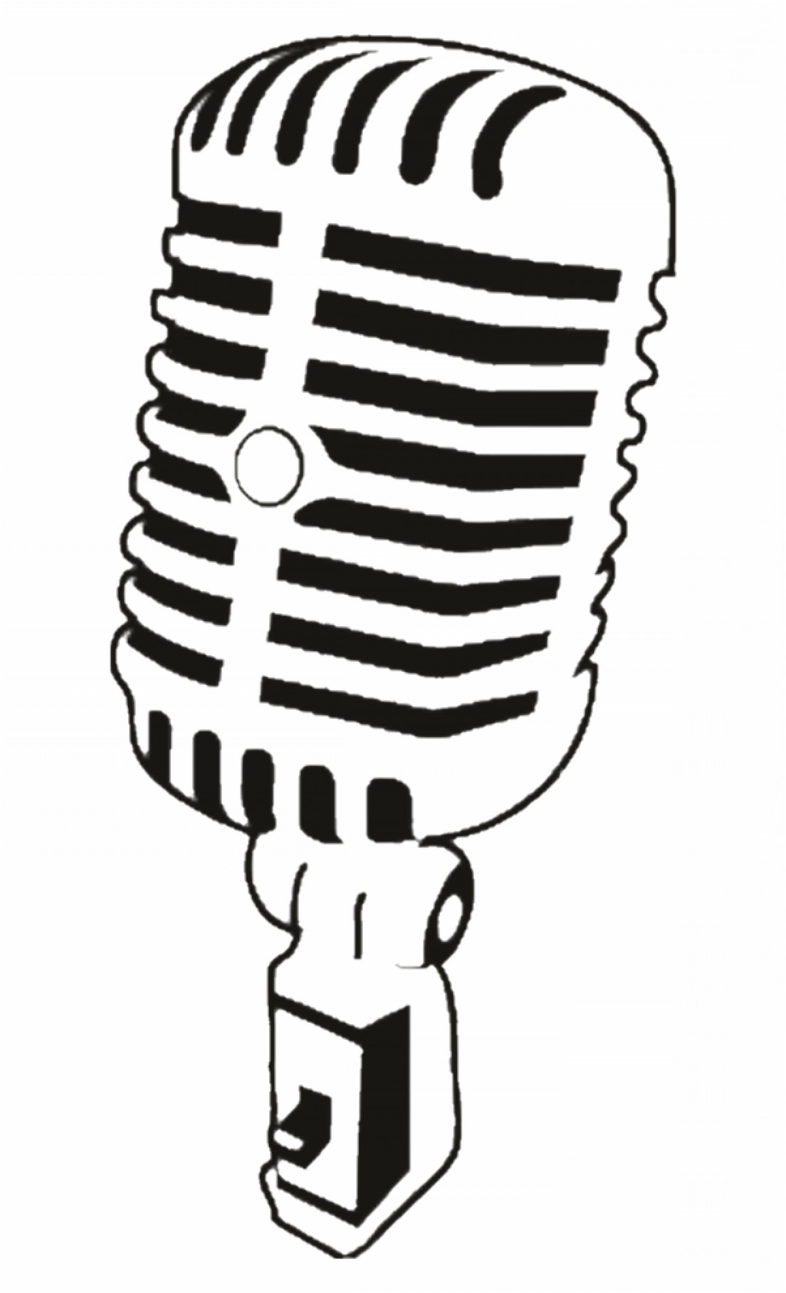 Old Fashioned Microphone Vector at Vectorified.com | Collection of Old ...