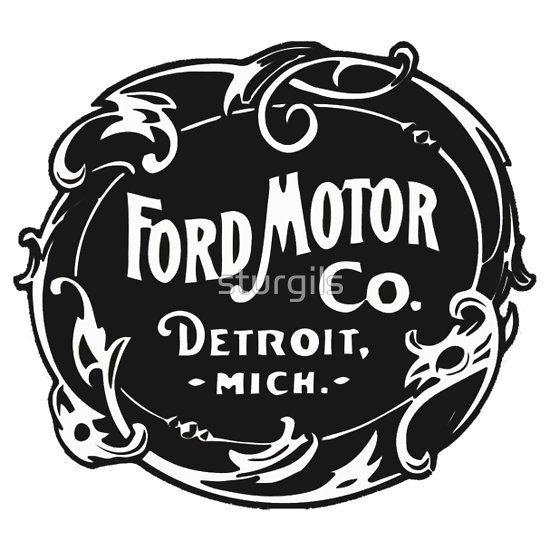 550x550 Old School Ford Logo