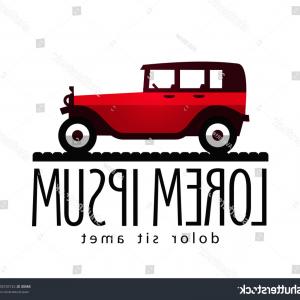300x300 Stock Illustration Old Car Vector Ford Model T Beginning Th