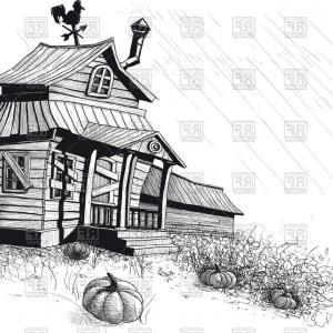 300x300 Haunted Scary House Old Mansion Vector Hoodamathrun