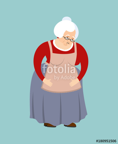 Grandmother Sad Emoji Face Grandma Sorrowful Isolated Old Lady 409x500 Grandmother Sad Emoji Face Grandma Sorrowful Isolated Old Lady