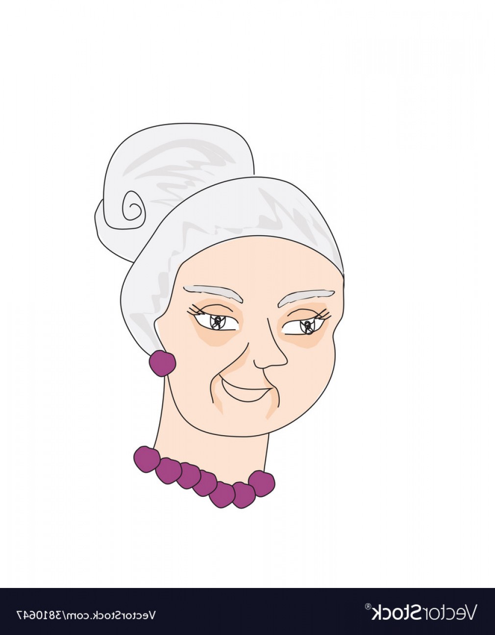 Old Lady Vector at Vectorified.com | Collection of Old Lady Vector free ...