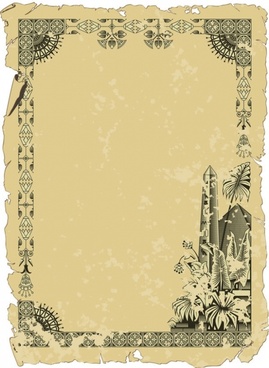 269x368 Old Letter Paper Free Vector Download