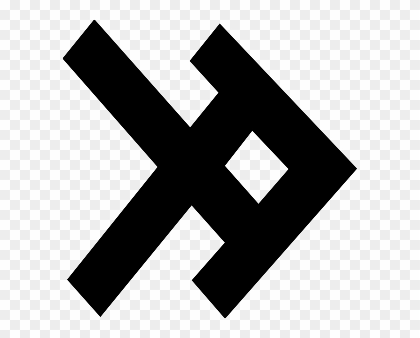 840x677 Free Vector Old Turkic Letter M Clip Art