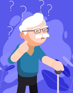 290x368 Old Man Free Vector Download